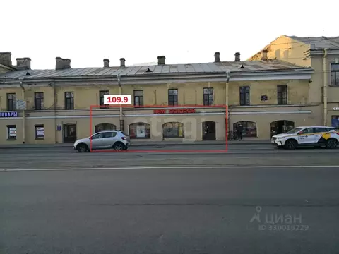 Помещение свободного назначения в Санкт-Петербург Гороховая ул., 70 ...