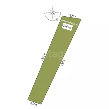 Участок в Благовещенск, СТ Политехник (546 м)