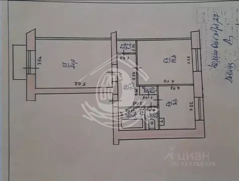 2-к кв. Алтайский край, Барнаул ул. 40 лет Октября, 27 (56.1 м)