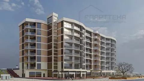 Студия Севастополь ул. Пляж Омега, 39с1 (59.3 м)