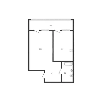 1-комнатная квартира: Краснодар, Музыкальный микрорайон, улица имени ...