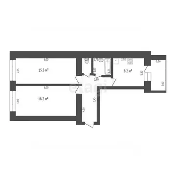 2-к кв. Башкортостан, Стерлитамак просп. Октября, 85 (74.5 м)