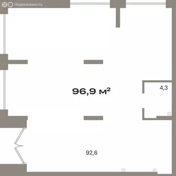 Помещение свободного назначения (96.9 м)