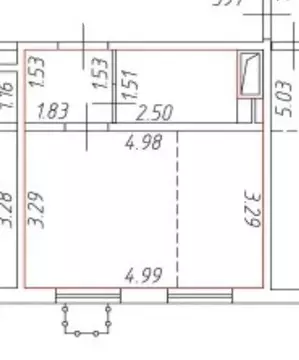 Квартира-студия: Ковалёво, улица Александра Разгонина, 1к3 (23 м)