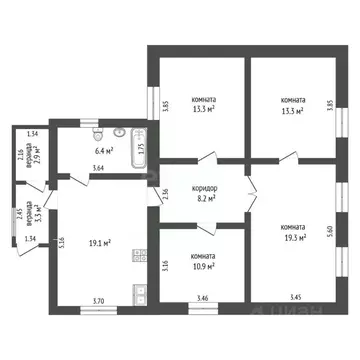 Дом в Тюменская область, Исетский муниципальный округ, с. Рассвет ул. ...