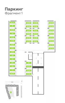 Гараж в Санкт-Петербург пос. Шушары, Олл Ин 3.0 жилой комплекс (13 м)