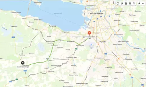 Участок в Ленинградская область, Ломоносовский район, Гостилицкое ...