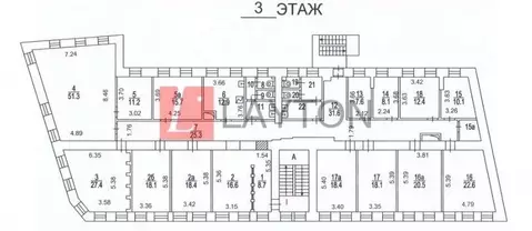 Офис в Москва Пятницкая ул., 55/25С4 (393 м)