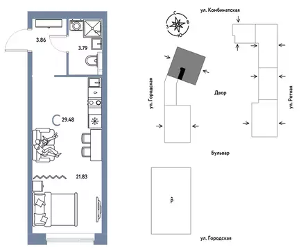 Студия Свердловская область, Екатеринбург муниципальное образование, ...