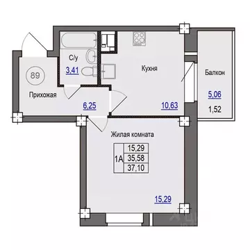 1-к кв. Псковская область, Псковский район, Завеличенская волость, д. ...