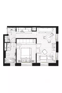 2-к кв. Пермский край, Пермь ул. Мира, 116 (44.0 м)