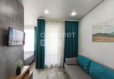 Студия Тюменская область, Тюмень ул. Краснооктябрьская, 14к2 (30.5 м)