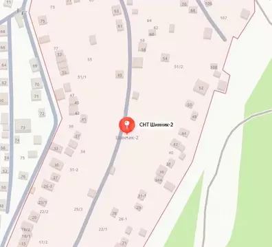 Участок в Свердловская область, Екатеринбург Шинник-2 СНТ,  (4.76 ...