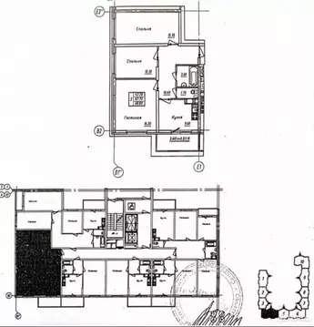 3-к кв. Санкт-Петербург пос. Шушары, ул. Окуловская, 13 (68.0 м)