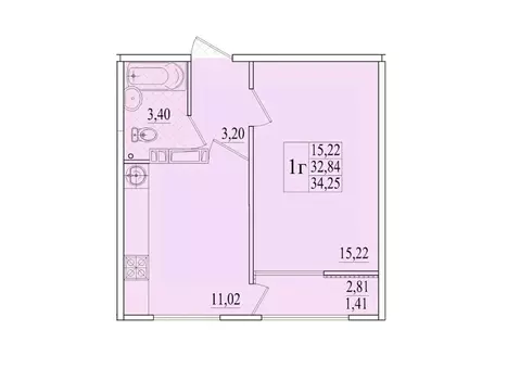 1-к кв. Крым, Симферопольский район, с. Мирное МирГрад жилой комплекс ...