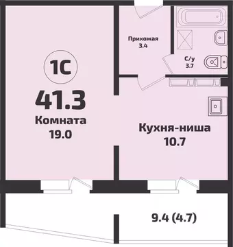 1-к кв. Новосибирская область, Новосибирский район, Станционный ...