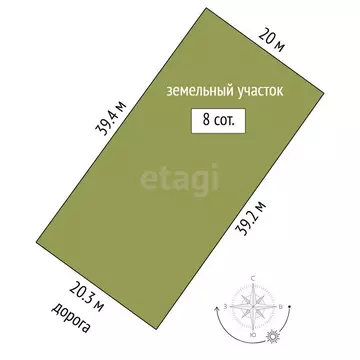 Участок в Тюменский муниципальный округ, деревня Паренкина, Зимняя ...