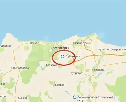 Участок в Калининградская область, Зеленоградский муниципальный округ, ...