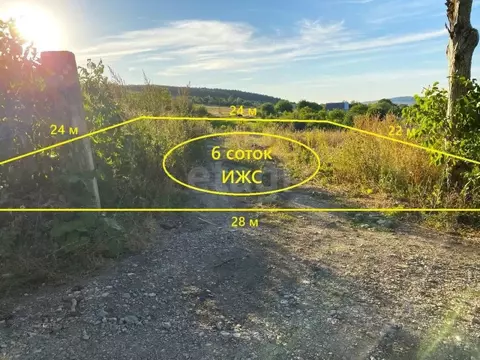 Участок в Крым, Симферопольский район, Трудовское с/пос, с. Денисовка ...