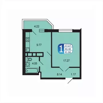 1-к кв. Московская область, Рузский муниципальный округ, Тучково пгт ...