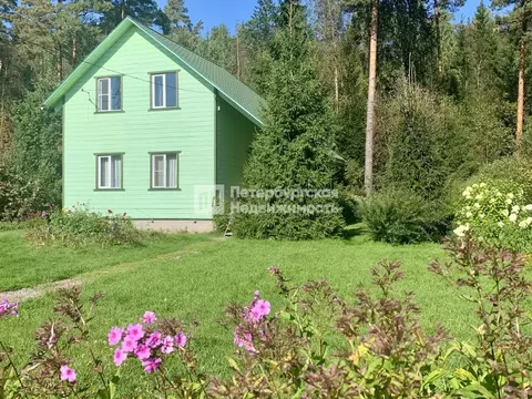 Дом в Ленинградская область, Выборгский район, Полянское с/пос, ...