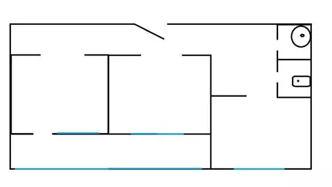 2-комнатная квартира: Ангарск, 93-й квартал, 35 (47.4 м)