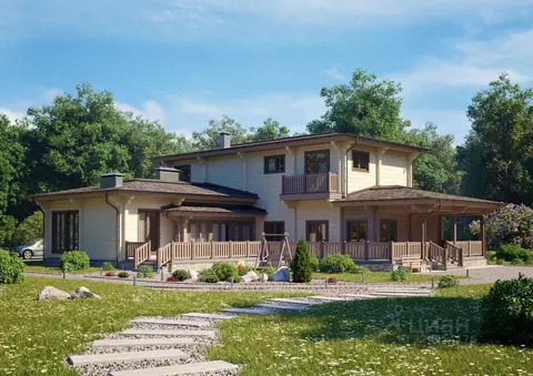 Коттедж в Ленинградская область, Всеволожский район, Куйвозовское ...