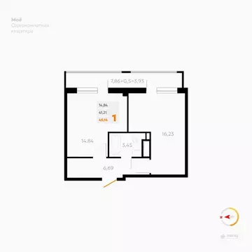 1-к кв. Адыгея, Тахтамукайский район, Яблоновский пгт Первомайская ...