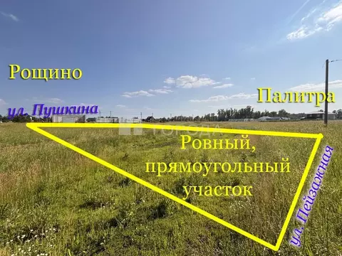 Участок в Алтайский край, Первомайский район, с. Фирсово, Рощино мкр ...