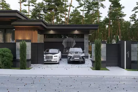 Дом в Москва д. Бурцево, Лесная Слобода кп, пер. Малый Бурцевский (450 ...