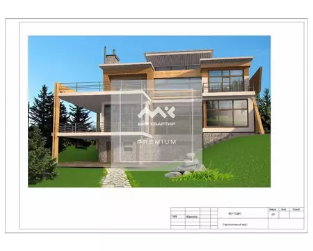 Коттедж в Ленинградская область, Всеволожский район, Колтушское ...