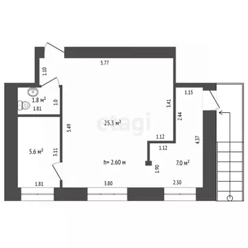 Помещение свободного назначения в Мордовия, Рузаевка ул. Титова, 11 ...