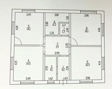 Дом в Алтайский край, Первомайский район, с. Санниково, Микрорайон ...