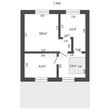 Дом в Кострома, садоводческое товарищество Дубки (77.2 м)