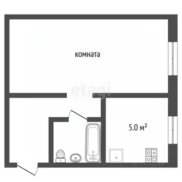 1-к кв. Нижегородская область, Выкса Стахановская ул., 23 (29.4 м)
