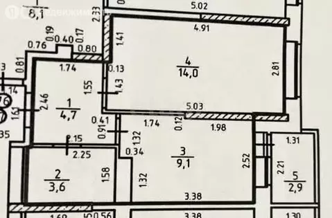 1-комнатная квартира: Ижевск, Цветочная улица, 2 (31.4 м)