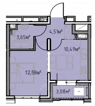 1-к кв. Иркутская область, Иркутск Иркутск-2 мкр, Зенит жилой комплекс ...