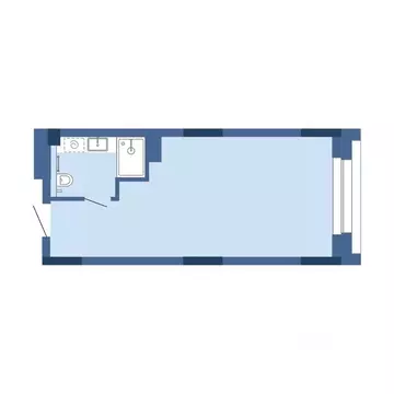 1-к кв. Новосибирская область, Новосибирск  (29.21 м)