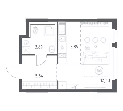 Студия Санкт-Петербург, Санкт-Петербург, Колпино Новое Колпино жилой ...