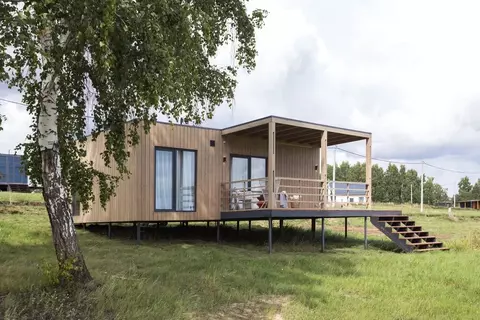 Дом в Новосибирская область, Ордынский район, Порт Пичуги кп  (55 м)