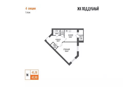 1-к кв. Самарская область, Волжский район, Петра Дубрава городское ...