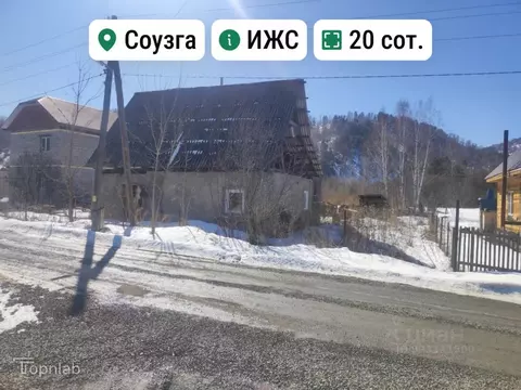 Участок в Алтай, Майминский район, с. Соузга Молодежная ул., 16 (20.0 ...