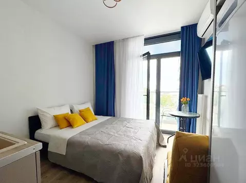 Студия Краснодарский край, Сочи Бытха мкр, ул. Ясногорская, 16/2к8 ...