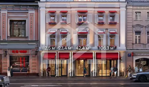 Помещение свободного назначения в Москва Большой Сухаревский пер., ...