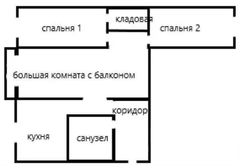 3-к кв. Московская область, Серпухов Осенняя ул., 19 (58.7 м)