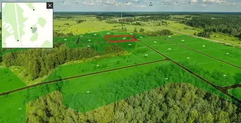 Участок в Московская область, Можайский муниципальный округ, Лесной кп ...