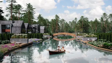 Коттедж в Ленинградская область, Выборгский район, Первомайское с/пос, ...