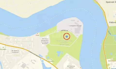 Участок в Санкт-Петербург Лесопромышленный Комбинат Ленметростроя СНТ, ...