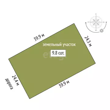 Участок в Трудовское сельское поселение, село Строгоновка, улица Акъяр ...