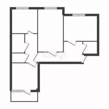 3-к кв. Белгородская область, Старый Оскол Восточный мкр, 3А (64.0 м)